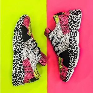 Multi colored sneakers